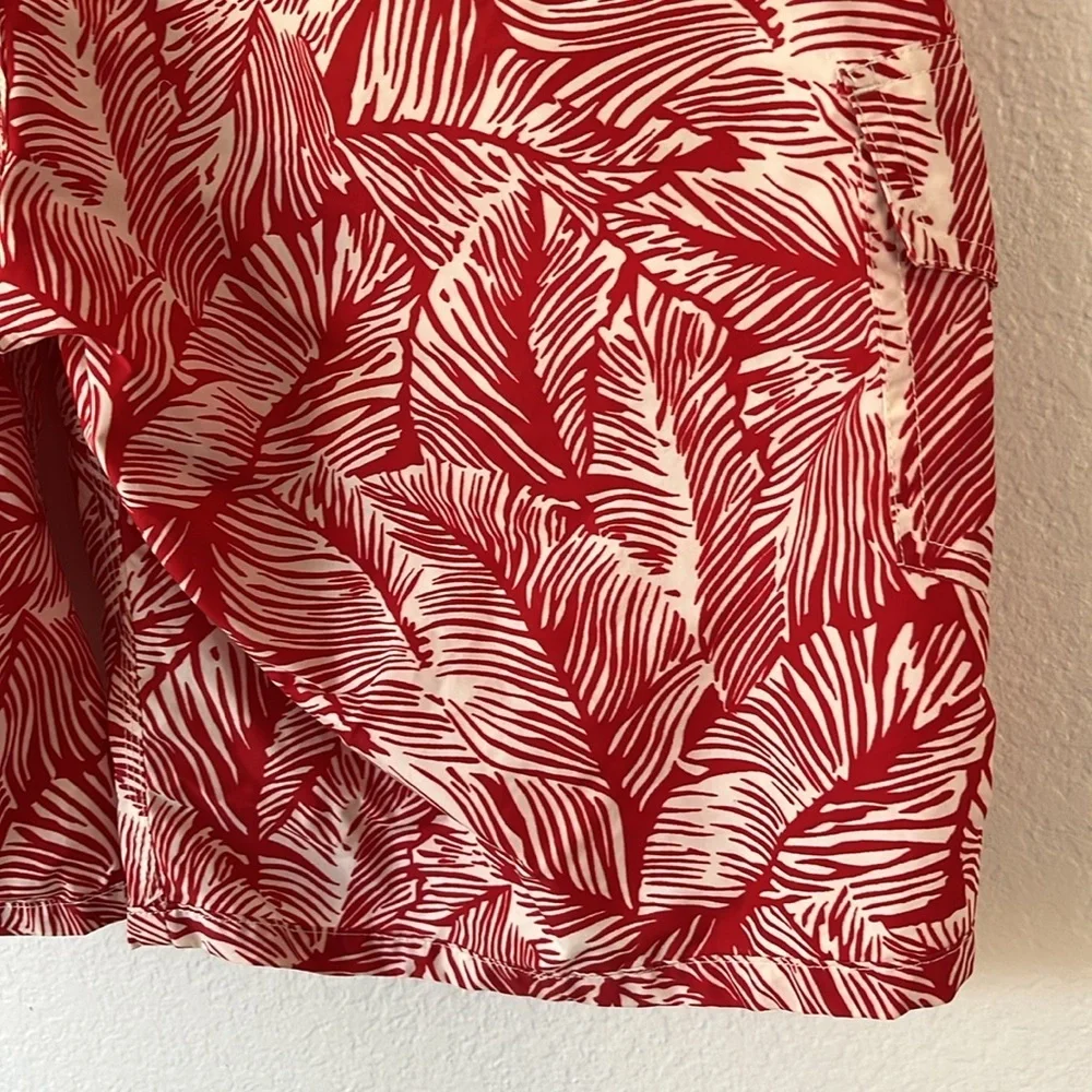 Polo by Ralph Lauren Red and White Swim Board Shorts - Picture 8 of 8